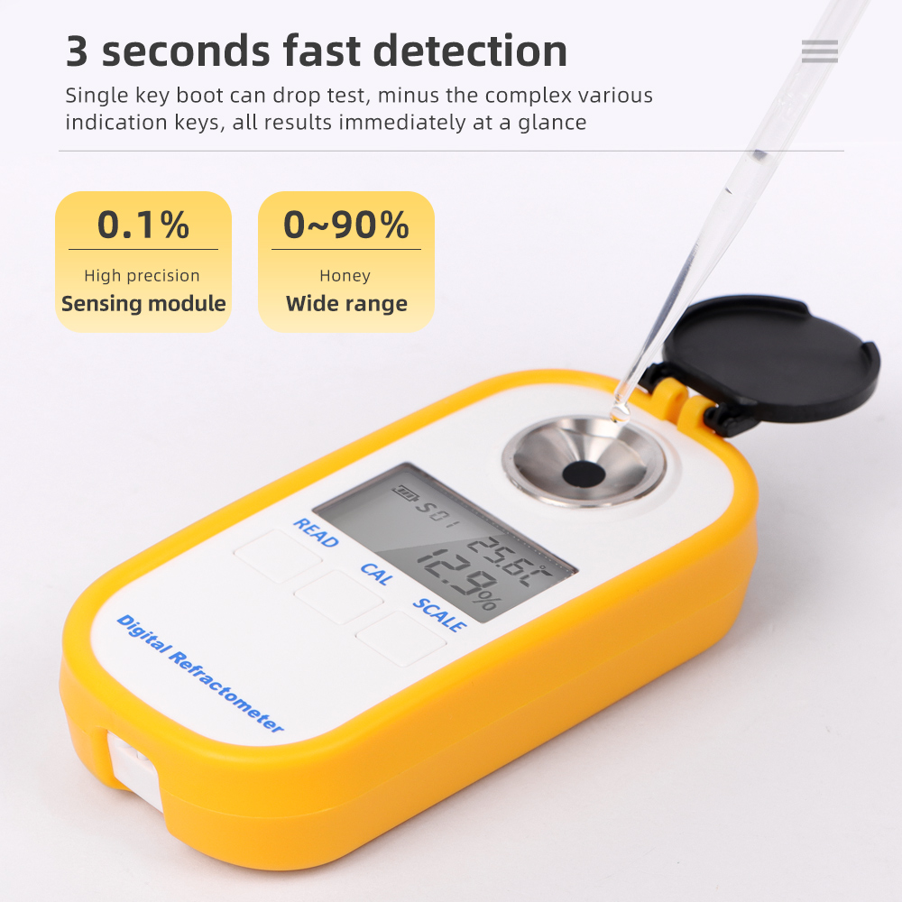 Marine Aquarium Refractometer - Rifrattometro digitale per zucchero Rifrattometro per