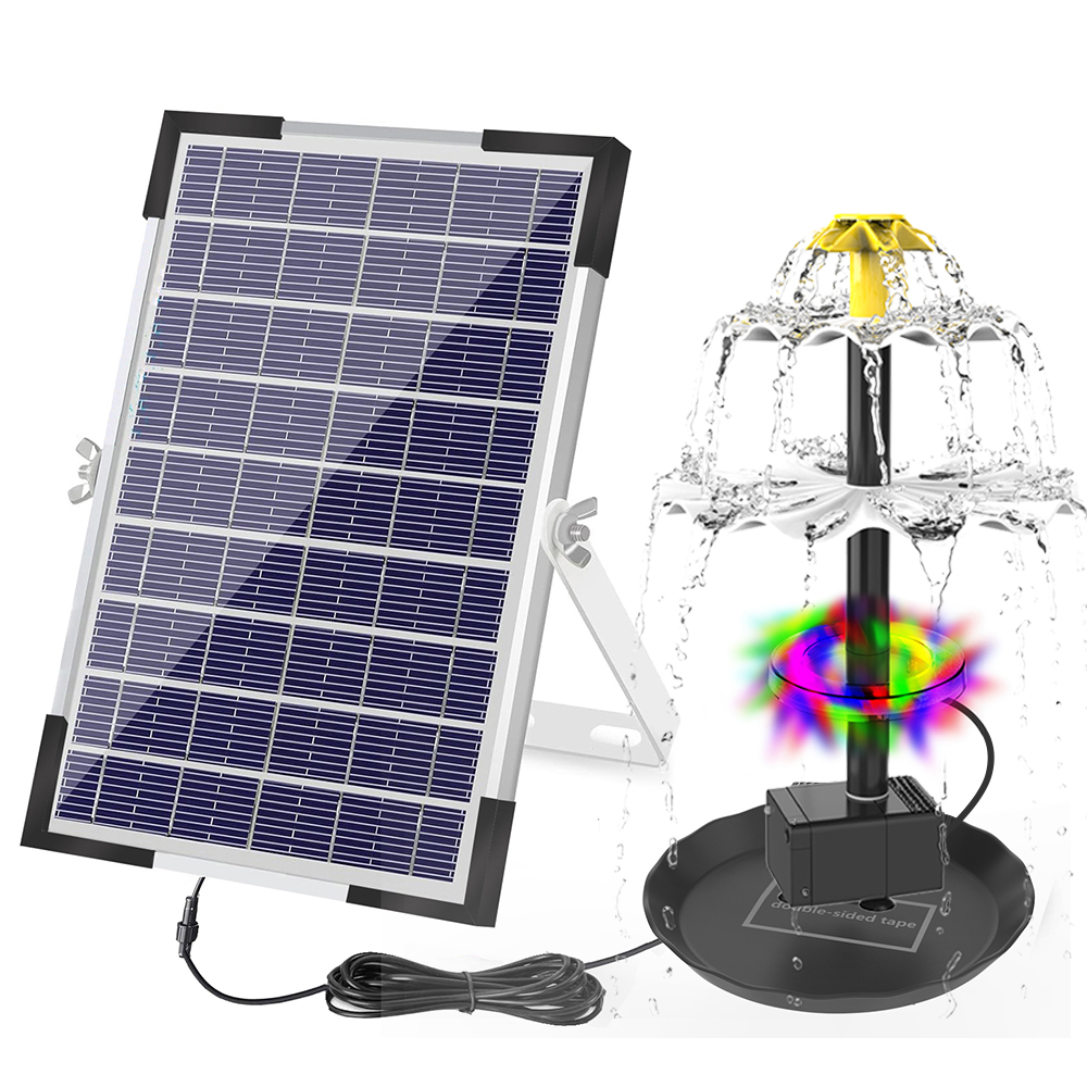 Aquarium Marine Light - Pompa per fontana solare per vasca