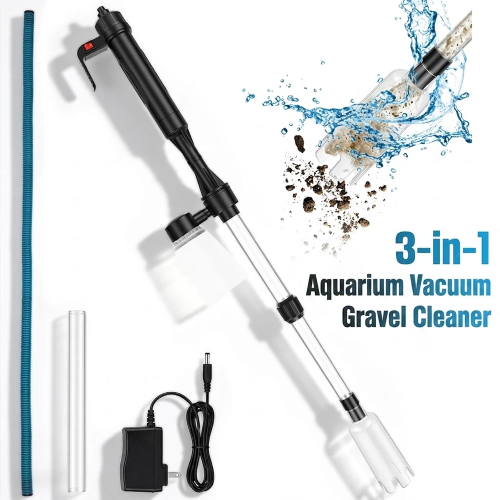 Marine Aquarium Water Change - Aspiratore per Acquario 3 in 1