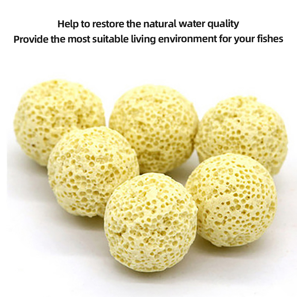 20/50/100 PCS Aquarium Filter  - Calcium Reactor Media recensione e prezzo