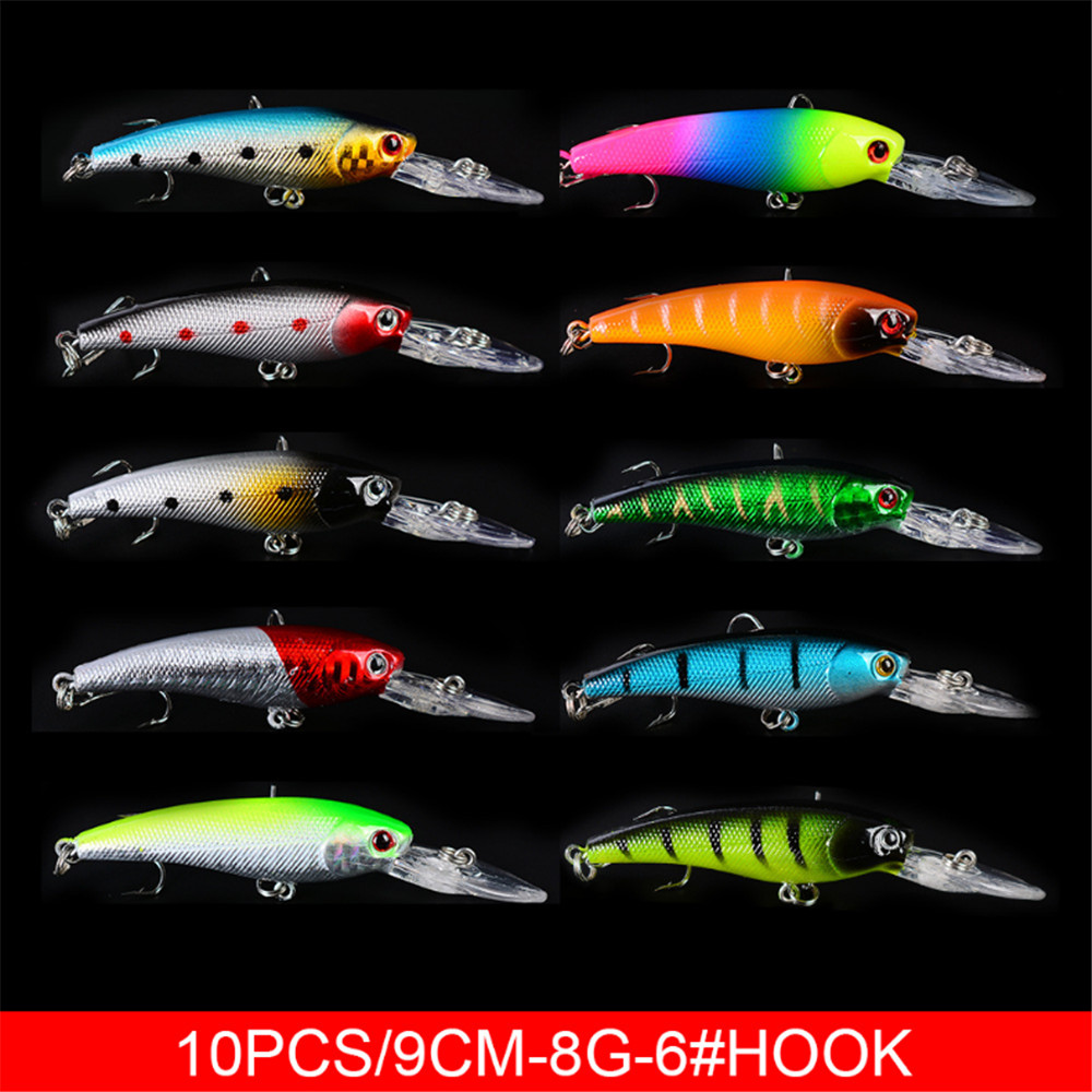 20 pz/lotto Minnow Esche Da Pe - Marine Salt Mix recensione e prezzo