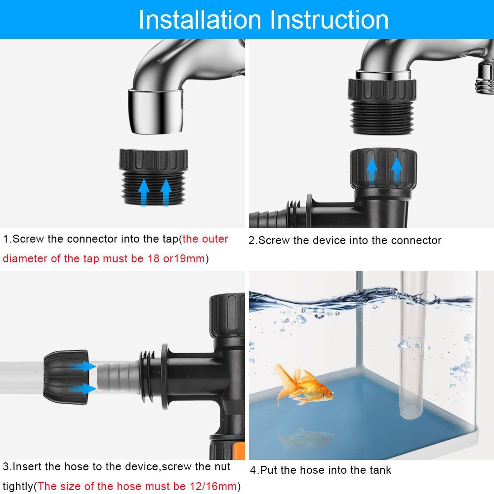 Strumenti per la pulizia dell' - Marine Aquarium Water Change recensione e prezzo