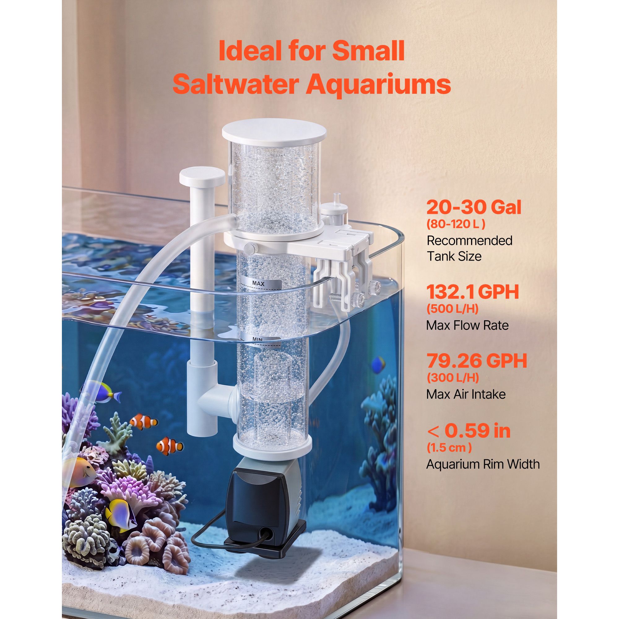 Skimmer Proteico per Acquari d - Protein Skimmer Hang On recensione e prezzo
