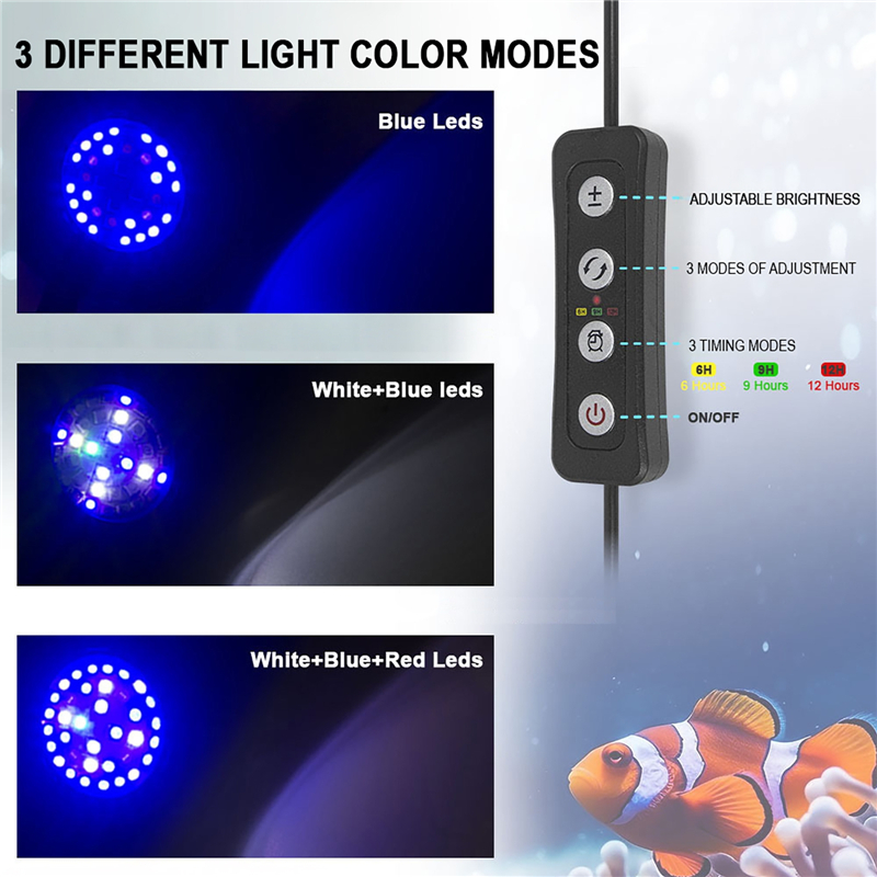 30W Acquario Acquario Acquario - Aquarium Marine Light recensione e prezzo