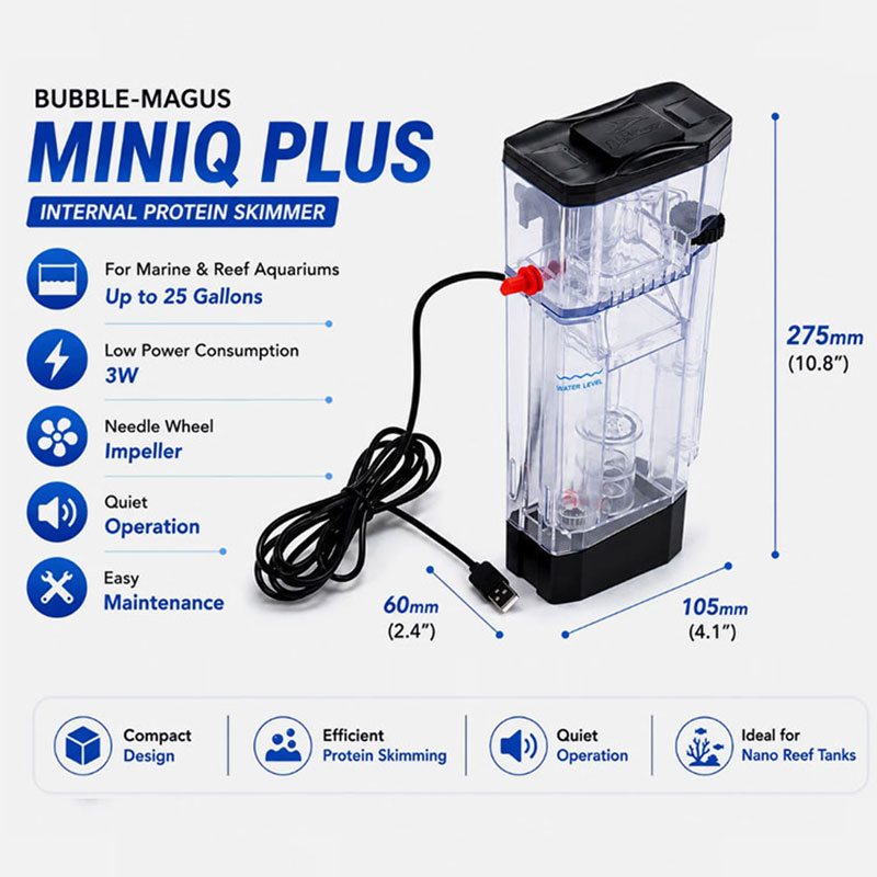Skimmer Proteico Interno Bubbl - Marine Aquarium Protein Skimmer recensione e prezzo