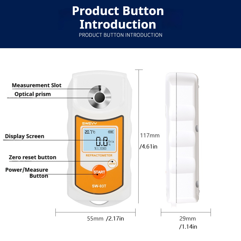 SWEVY SW93T Rifrattometro digi - Marine Aquarium Refractometer recensione e prezzo